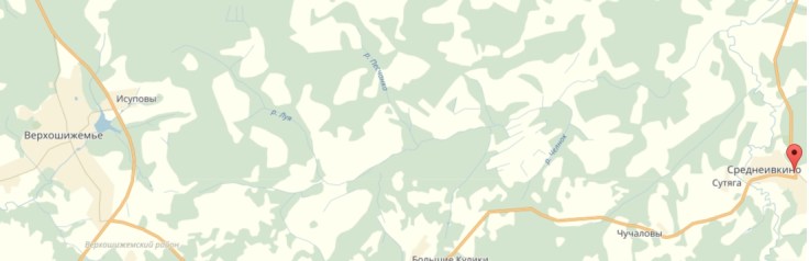 деревня Среднеивкино